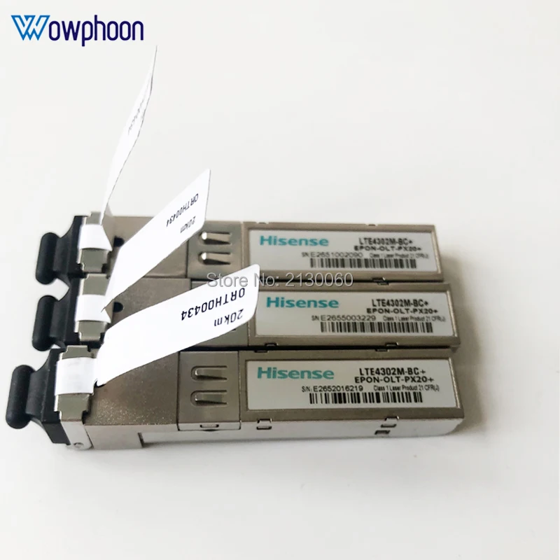 8Pcs Free Shipping Hisense SFP module LTE4302M-BC+ EPON-OLT-PX20+ for Huawei and ZTE EPON OLT | Мобильные телефоны и