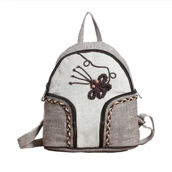 Chinese Style Vintage Art Designs Style Women Backpack Ethnic Canvas Handmade Femme Casual RetroTravel Bags
Chinese Style Vintage Art Designs Style Women Backpack Ethnic Canvas Handmade Femme Casual RetroTravel Bags