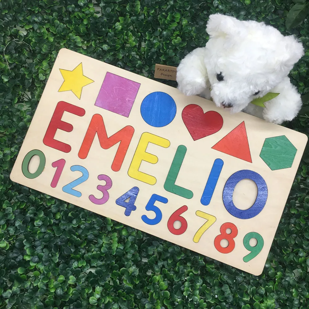 Personalized Rainbow Name Puzzle, Baby Name Sign, Christmas Present, Customize name Child's Puzzle Baptism Gift for Godchild toy
Personalized Rainbow Name Puzzle, Baby Name Sign, Christmas Present, Customize name Child's Puzzle Baptism Gift for Godchild toy