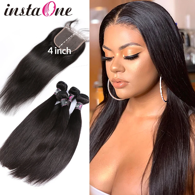 28 30 40 Inch Brazilian Hair Weave 4 Bundles With Lace Closure Virgin Straight 100% Human Hair Extension Weaves and 4*4 closures
28 30 40 Inch Brazilian Hair Weave 4 Bundles With Lace Closure Virgin Straight 100% Human Hair Extension Weaves and 4*4 closures