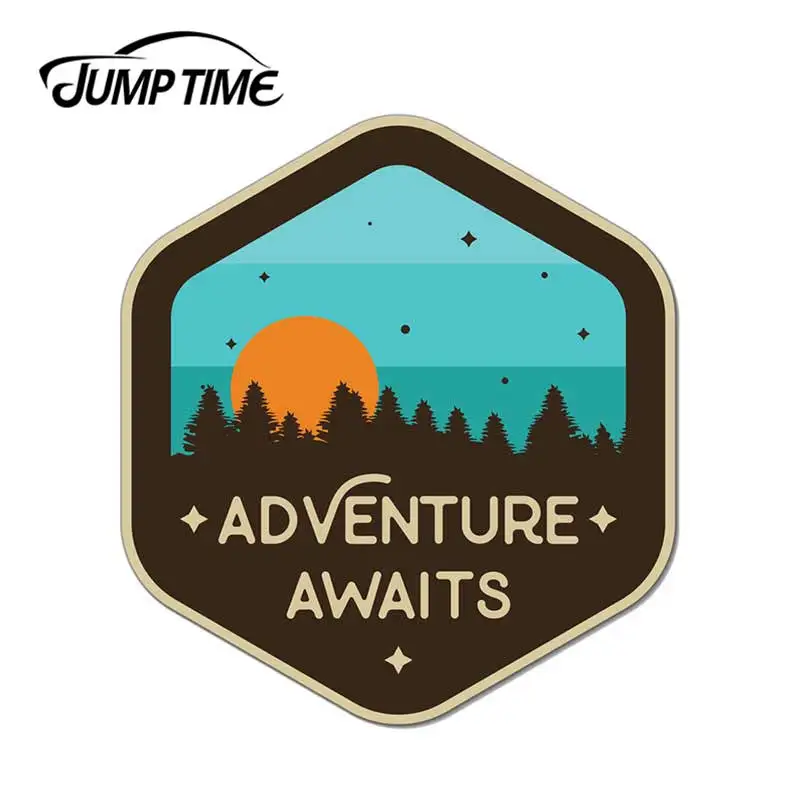 JumpTime 13 см x Приключения ожидает заката Кемпинг путешествия автомобиль грузовик