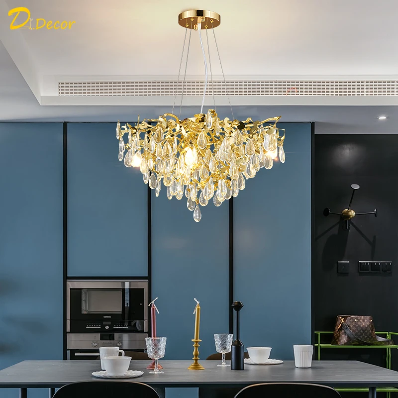 Modern LED Chandelier Lights Lighting Lustre Crystal Chandeliers Lamp Nordic Living Room Hotel Hall Hanging Lamps Chandeliers
Modern LED Chandelier Lights Lighting Lustre Crystal Chandeliers Lamp Nordic Living Room Hotel Hall Hanging Lamps Chandeliers