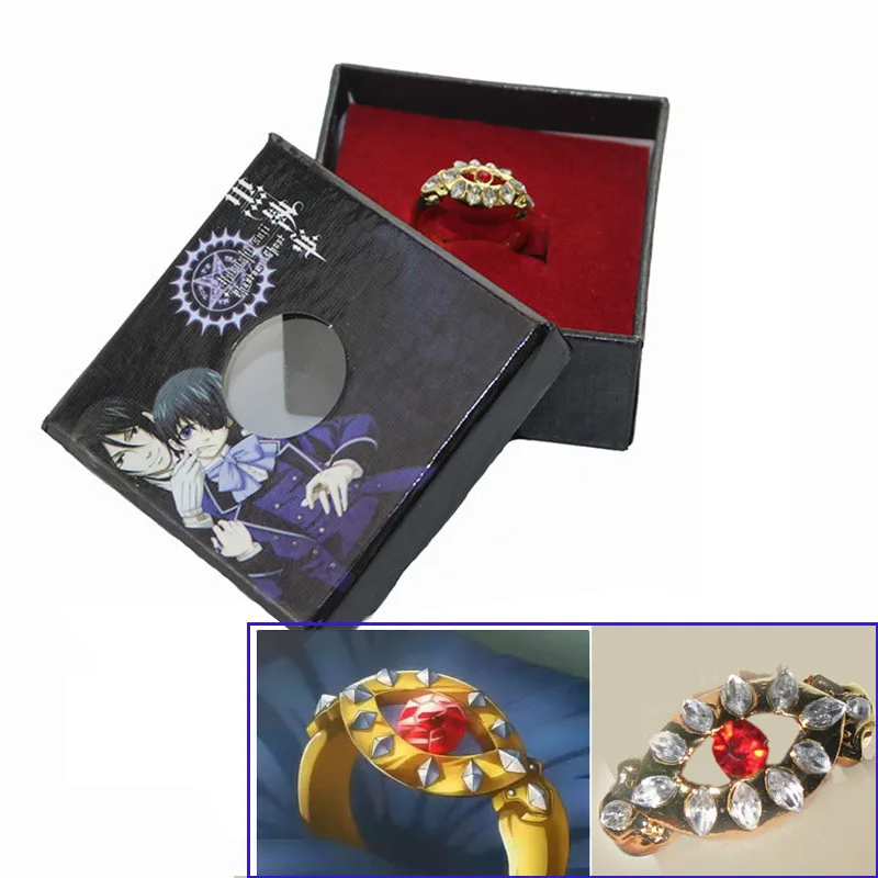 1pcs Black Butler Kuroshitsuji Alois Trancy's Cosplay Gold Ring New in Box Cosplay Jewelry Fashion Anime Props
1pcs Black Butler Kuroshitsuji Alois Trancy's Cosplay Gold Ring New in Box Cosplay Jewelry Fashion Anime Props