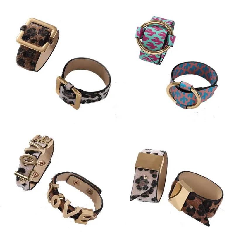 Various leopard Print Leather Bracelets Boho Women Adjustable Bracelets 2019 Luxury Jewelry New Friendship Couple Bracelets Gift
Various leopard Print Leather Bracelets Boho Women Adjustable Bracelets 2019 Luxury Jewelry New Friendship Couple Bracelets Gift