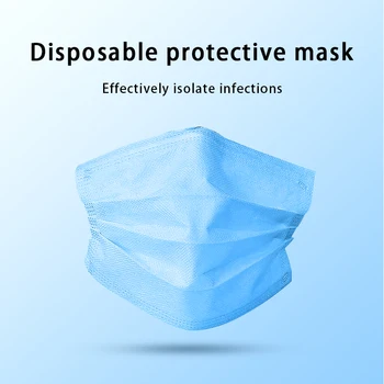 5/100PCS Disposable Protective Mask 3 Layers Dustproof Facial Protective Cover Masks Maldehyde Prevent Anti-pollution face Masks
5/100PCS Disposable Protective Mask 3 Layers Dustproof Facial Protective Cover Masks Maldehyde Prevent Anti-pollution face Masks