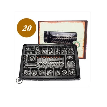 Nine serial set puzzle adult intelligence unbuttoning child student high intelligence quotient toy kongming lock luban lock