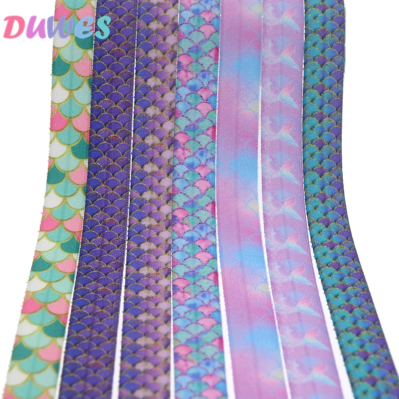 DUWES 5/8'' 50yards fish printed Fold Elastic FOE stretch ribbon hairbow headwear headband DIY OEM D1173
DUWES 5/8'' 50yards fish printed Fold Elastic FOE stretch ribbon hairbow headwear headband DIY OEM D1173