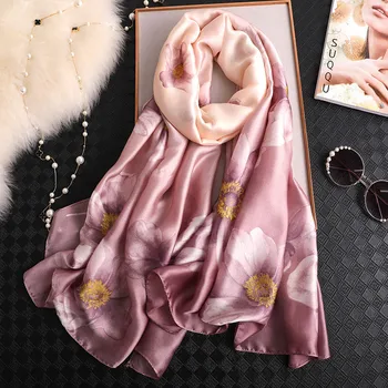 New style Chinese quality Silk Four Seasons Women Popular Headscarf Print nice Shawl Lady Fashion Sunscreen Beach silk scarf
New style Chinese quality Silk Four Seasons Women Popular Headscarf Print nice Shawl Lady Fashion Sunscreen Beach silk scarf