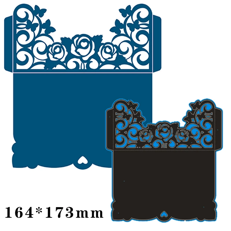 Metal Cutting Dies Lace Envelope For Card DIY Scrapbooking stencil Paper Craft Album template Dies 164*173mm
Metal Cutting Dies Lace Envelope For Card DIY Scrapbooking stencil Paper Craft Album template Dies 164*173mm