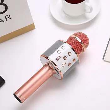 Bluetooth Karaoke Microphone Wireless Microphone Professiona Speaker Handheld Microfone Player Singing Recorder Mic
Bluetooth Karaoke Microphone Wireless Microphone Professiona Speaker Handheld Microfone Player Singing Recorder Mic