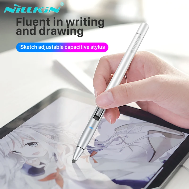 NILLKIN Stylus Pen For Apple iPad with 3 Level Sensitivity Capacitive Stylus Touch Pen For iPad 9.7 2018 Pro 11 12.9 Air 3 2019
NILLKIN Stylus Pen For Apple iPad with 3 Level Sensitivity Capacitive Stylus Touch Pen For iPad 9.7 2018 Pro 11 12.9 Air 3 2019