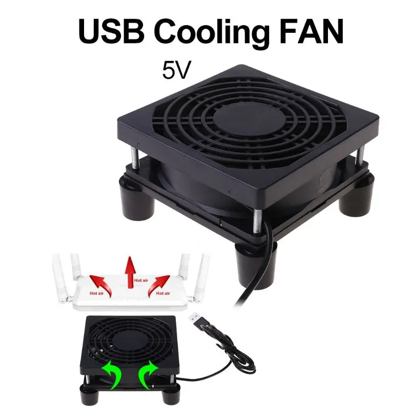 9cm/12cm Cooling Fan DC 5V USB Power Supply Fan for Router TV Set-Top Box Radiator Cooler
9cm/12cm Cooling Fan DC 5V USB Power Supply Fan for Router TV Set-Top Box Radiator Cooler