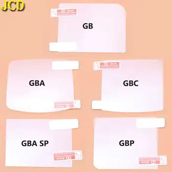 JCD 10PCS/Lot LCD Screen Protector Protective Film For Gameboy Color For GBA GBA SP GBC GB GBP For GBM Console
JCD 10PCS/Lot LCD Screen Protector Protective Film For Gameboy Color For GBA GBA SP GBC GB GBP For GBM Console
