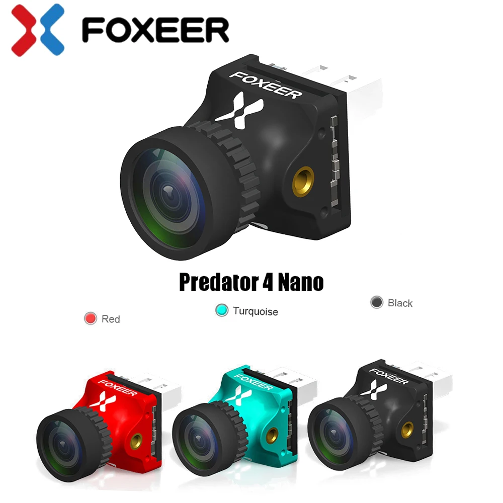 Hot RC FPV Camera,Foxeer Predator V4 Nano FPV Camera Super WDR OSD 4ms Latency switchable PAL/NTSC For 2 Inch indoor FPV drone
Hot RC FPV Camera,Foxeer Predator V4 Nano FPV Camera Super WDR OSD 4ms Latency switchable PAL/NTSC For 2 Inch indoor FPV drone