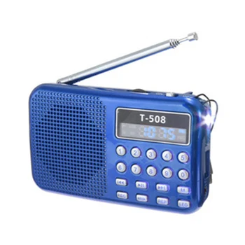 Portable Radio Receiver FM Digital Radio Speaker WithB MP3 Digital Recorder Support Micro TF Card Rechargeable
Portable Radio Receiver FM Digital Radio Speaker WithB MP3 Digital Recorder Support Micro TF Card Rechargeable