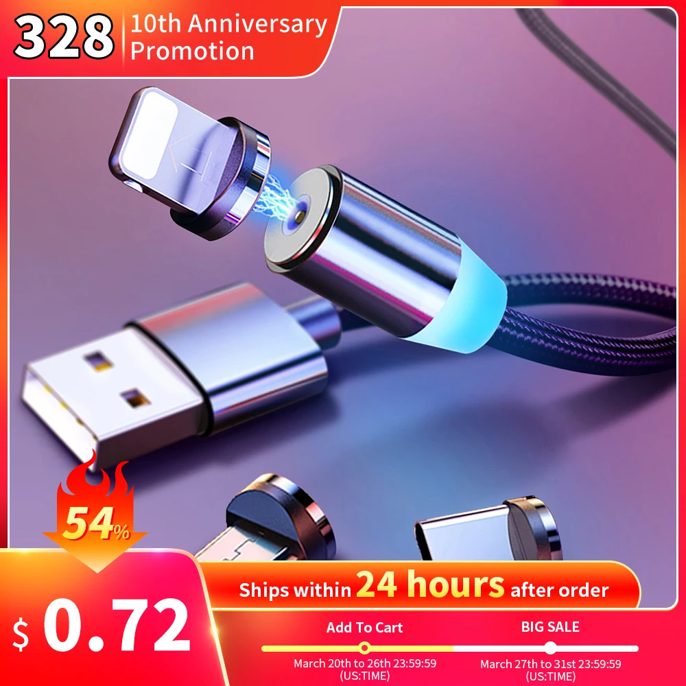 1M 2M Magnetic Micro USB Cable USB Type C For iPhone Samsung S20 Mobile Phone Fast Charging USB C Cable Magnet Charger Wire Cord
1M 2M Magnetic Micro USB Cable USB Type C For iPhone Samsung S20 Mobile Phone Fast Charging USB C Cable Magnet Charger Wire Cord