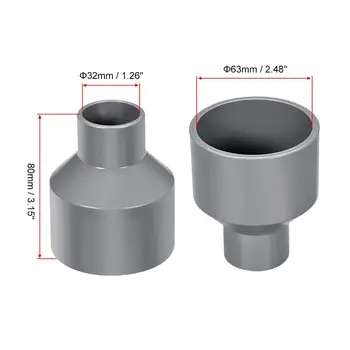 Uxcell PVC Pipe Fitting Tee PVC Fittings Connector PVC Reducing Coupling Hub by Hub DWV Pipe Fitting Gray 5Pcs/Lot
Uxcell PVC Pipe Fitting Tee PVC Fittings Connector PVC Reducing Coupling Hub by Hub DWV Pipe Fitting Gray 5Pcs/Lot