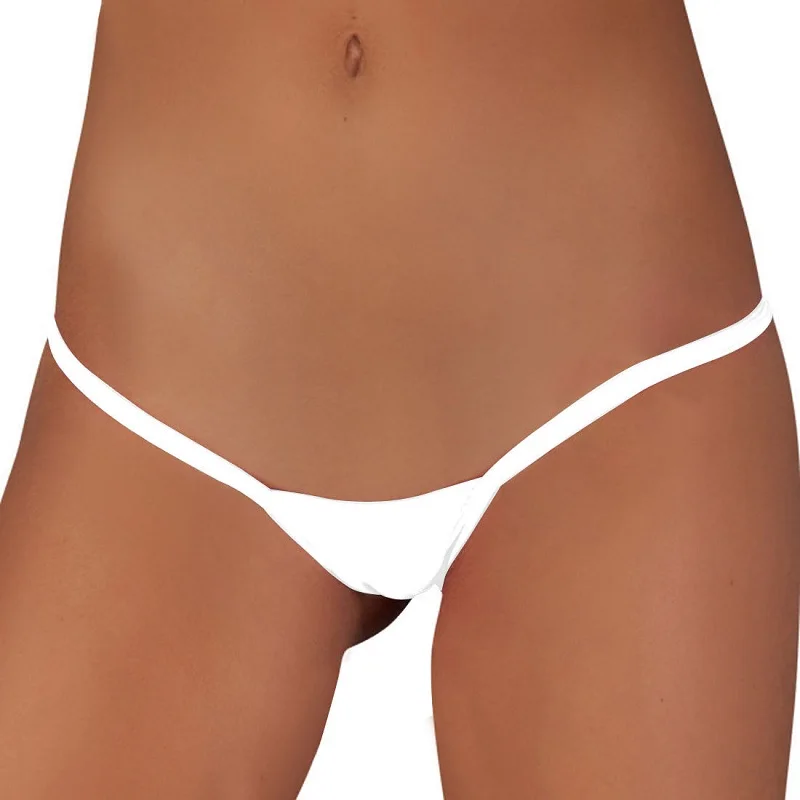 Белые стринги Athena L/XL Pas_Athena thong WhiteL/XL - Passion - Трусики-стринги - Купить