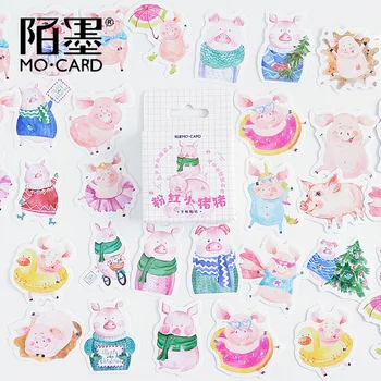 45pcs/1pack Kawaii Cats Pigs Travel Diary Planner Decorative Stickers Adhesive Stickers Scrapbooking Craft Stationery Stickers
45pcs/1pack Kawaii Cats Pigs Travel Diary Planner Decorative Stickers Adhesive Stickers Scrapbooking Craft Stationery Stickers