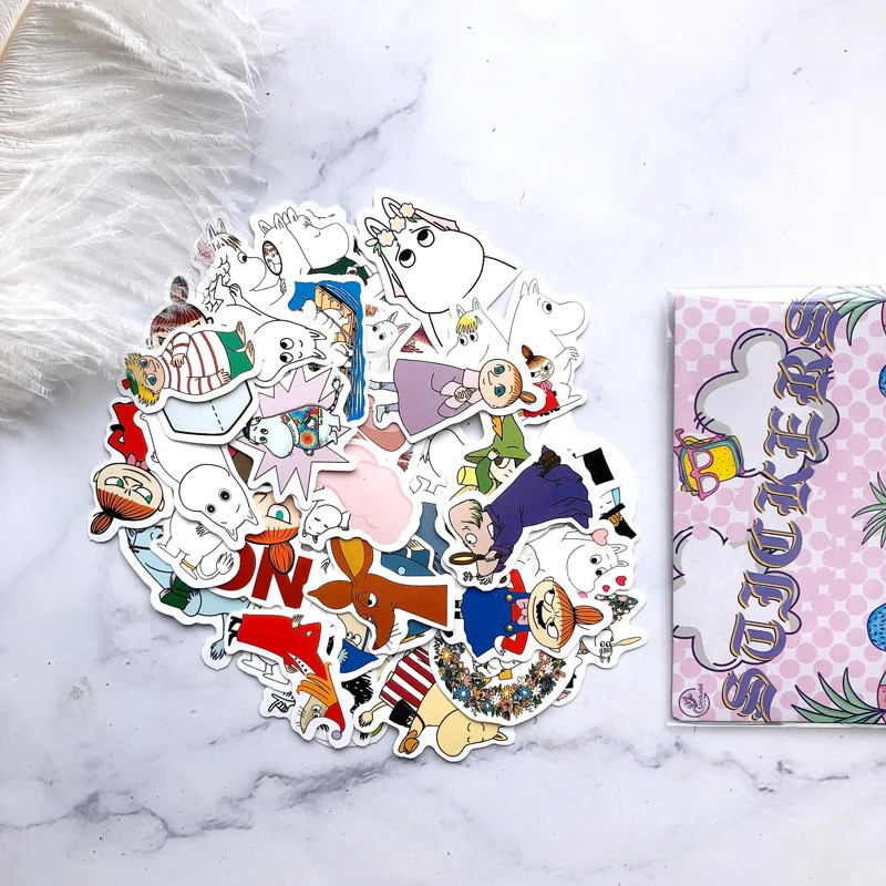 40PCs Cartoon Kawaii Whole family Moomin Stickers kids toys book Decorative sticker Car Guitar Refrigerator stickers
40PCs Cartoon Kawaii Whole family Moomin Stickers kids toys book Decorative sticker Car Guitar Refrigerator stickers