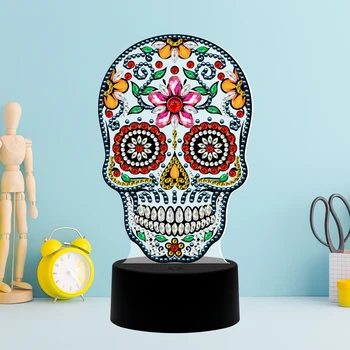 New Design 7 Colors Available Table Lamp LED Skull Pattern 5D Diamond Painting Light Diamond Mosaic Embroidery Owl Home Decor
New Design 7 Colors Available Table Lamp LED Skull Pattern 5D Diamond Painting Light Diamond Mosaic Embroidery Owl Home Decor
