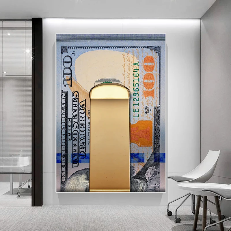 Dollar Bill Cash American Currency Money Posters and Prints Wall Art Picture Canvas Painting for Living Room Home Wall Art Decor
Dollar Bill Cash American Currency Money Posters and Prints Wall Art Picture Canvas Painting for Living Room Home Wall Art Decor