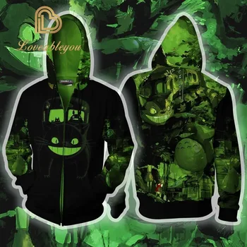 Tonari No Totoro Cosplay Costume Unisex Hooded Jacket Coat Warm Zipper Hooded Hoodie
Tonari No Totoro Cosplay Costume Unisex Hooded Jacket Coat Warm Zipper Hooded Hoodie