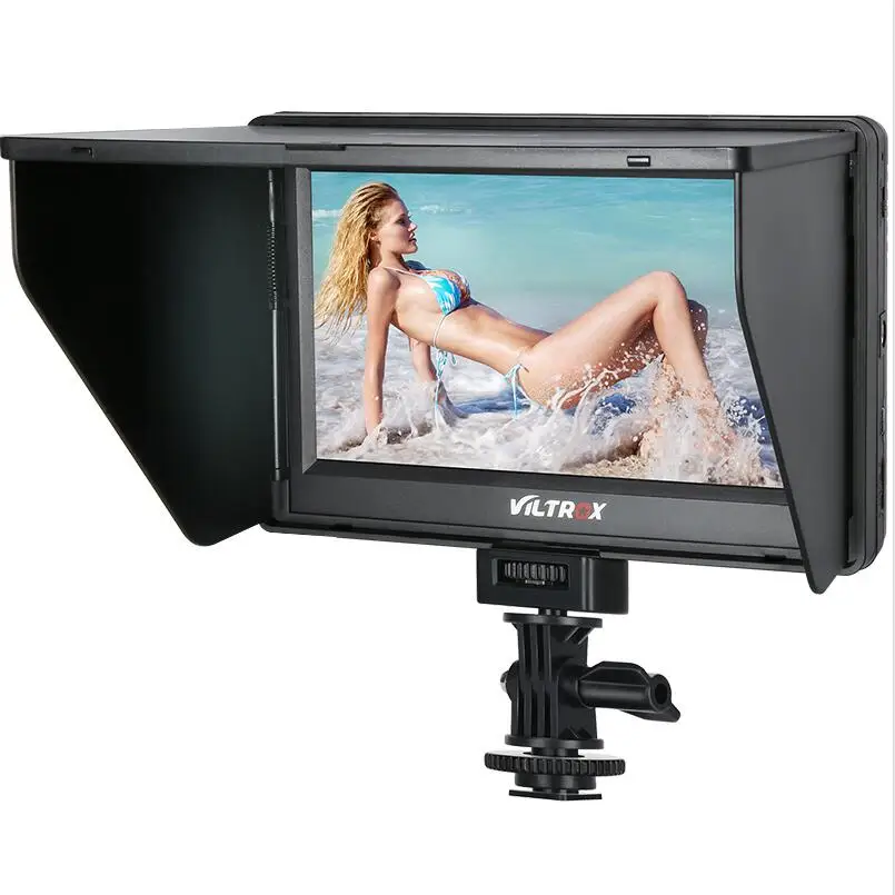 Wholesale 7'' DC-70 II Clip-on HD LCD HDMI AV Input Camera Video Monitor Display & Battery & Charger for Canon Nikon DSLR BMPCC
Wholesale 7'' DC-70 II Clip-on HD LCD HDMI AV Input Camera Video Monitor Display & Battery & Charger for Canon Nikon DSLR BMPCC