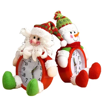 Alarm Clock Christmas Santa Snowman Doll Shapes Alarm Clock with Arabic Numerals for Home Office
Alarm Clock Christmas Santa Snowman Doll Shapes Alarm Clock with Arabic Numerals for Home Office