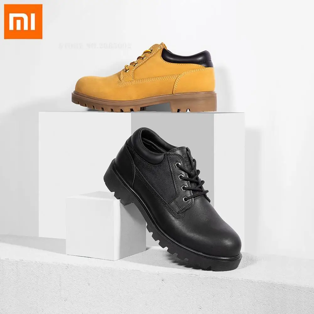 Xiaomi Youpin Qimian Man First Layer Leather Military Wind Tooling Shoes First Layer Cowhide Splash-Proof Process thick outsole
Xiaomi Youpin Qimian Man First Layer Leather Military Wind Tooling Shoes First Layer Cowhide Splash-Proof Process thick outsole