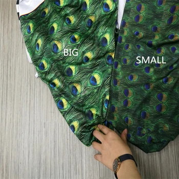 Elastic peacock tail feather print Cloth Fabric For Dance Dress spandex lycra Sewing Material stage costume fabric
Elastic peacock tail feather print Cloth Fabric For Dance Dress spandex lycra Sewing Material stage costume fabric