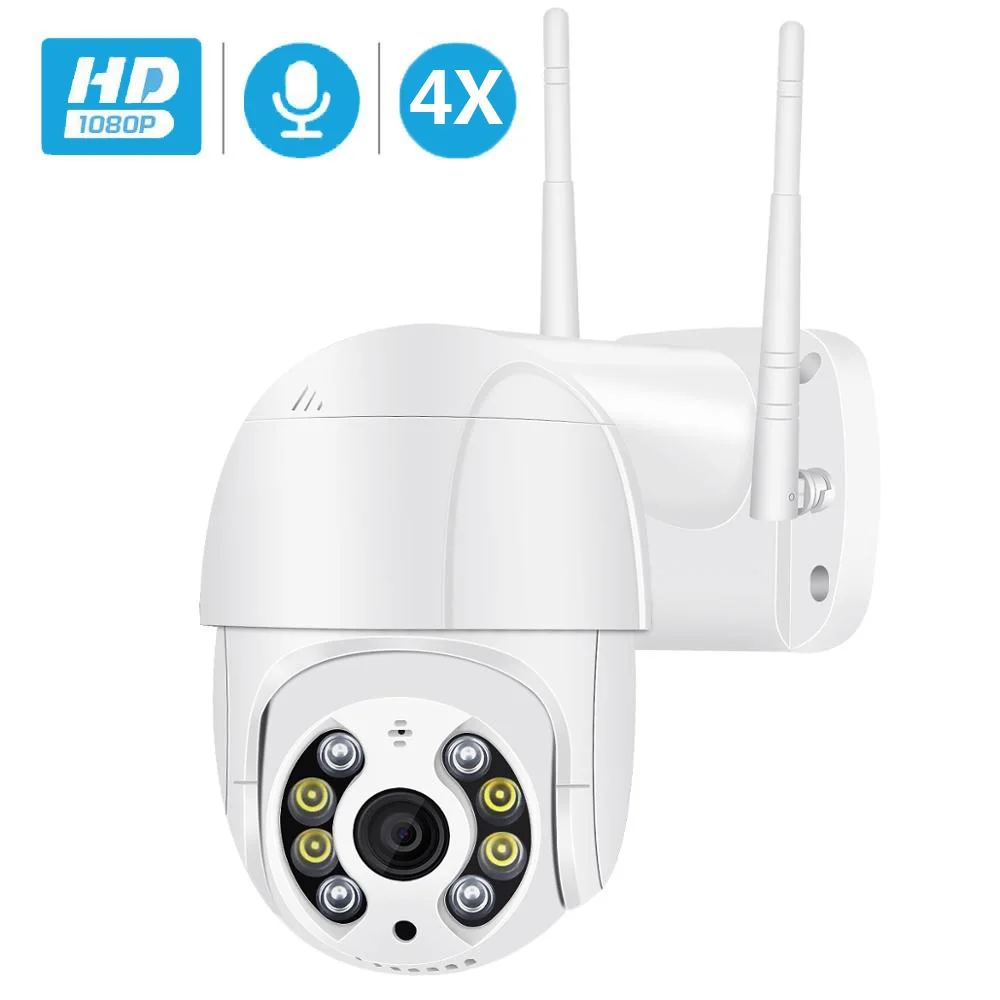 1080P PTZ IP Camera Outdoor Speed Dome Wireless Wifi Security Camera Pan Tilt 4X Zoom IR Network CCTV Surveillance 2MP
1080P PTZ IP Camera Outdoor Speed Dome Wireless Wifi Security Camera Pan Tilt 4X Zoom IR Network CCTV Surveillance 2MP