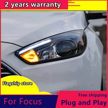 Car Styling for Ford Focus Headlights 2015-2018 Focus3 LED Headlight DRL Bi Xenon Lens High Low Beam Parking Fog Lamp
Car Styling for Ford Focus Headlights 2015-2018 Focus3 LED Headlight DRL Bi Xenon Lens High Low Beam Parking Fog Lamp