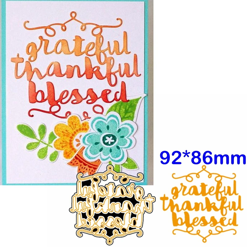 Greatful Thankful Blessed Words Frame Metal Cutting Dies Frame Die Cuts For Card Making Scrapbooking Decoration Crafts New 2019
Greatful Thankful Blessed Words Frame Metal Cutting Dies Frame Die Cuts For Card Making Scrapbooking Decoration Crafts New 2019