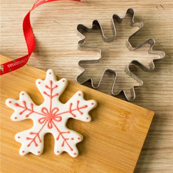 Hot Selling Cookies Moulds Xmas Snowflake Biscuit Pastry Cookie Cutter Stainless Steel Cake Decor Mold Tool
Hot Selling Cookies Moulds Xmas Snowflake Biscuit Pastry Cookie Cutter Stainless Steel Cake Decor Mold Tool