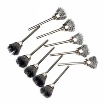 1 Set Of 3 Mm (0.12\\\\\\'\\\\\\') Mini Wire Brush Wheel Steel Brush For Power Rotary Tools
1 Set Of 3 Mm (0.12\\\\\\'\\\\\\') Mini Wire Brush Wheel Steel Brush For Power Rotary Tools