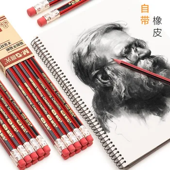M&G 10PCS Wood Pencil Students Use 2B HB Writing Hexagonal Special Sketch Children Drawing pencil Art Stationery Office School
M&G 10PCS Wood Pencil Students Use 2B HB Writing Hexagonal Special Sketch Children Drawing pencil Art Stationery Office School