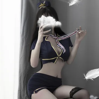 2020 New Maid Cosplay Costumes Flight Attendant Sexy Lingerie Set Underwear Servant Erotic Outfit Babydoll Porno Nightgown 
2020 New Maid Cosplay Costumes Flight Attendant Sexy Lingerie Set Underwear Servant Erotic Outfit Babydoll Porno Nightgown