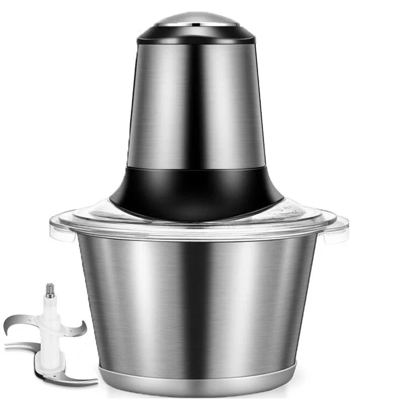 Stainless Steel Meat Grinder Chopper Electric Automatic Mincing Machine High-quality Household Grinder Food Processor