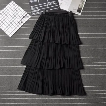 Women Cake Skirt Summer Pleated Solid Color Skirt High Waist Long Paragraph Skirt Thin Fairy Cake Skirt
Women Cake Skirt Summer Pleated Solid Color Skirt High Waist Long Paragraph Skirt Thin Fairy Cake Skirt