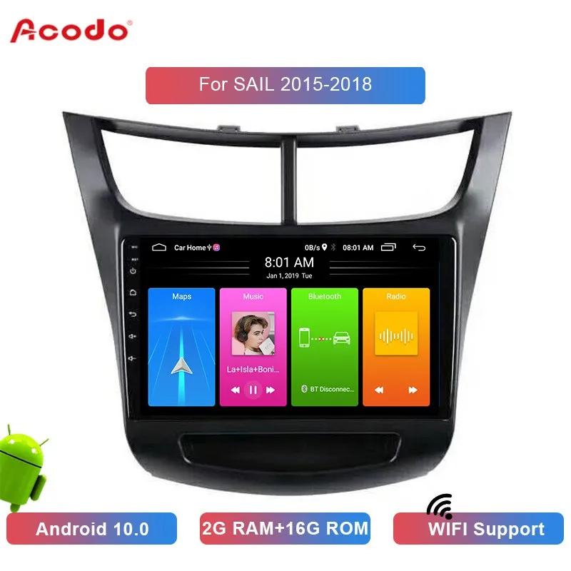 ACODO 2+16G Android 10.0 Car Radio Multimedia Player For Chevrolet SAIL 2015-2018 Navigation GPS 2 din
ACODO 2+16G Android 10.0 Car Radio Multimedia Player For Chevrolet SAIL 2015-2018 Navigation GPS 2 din