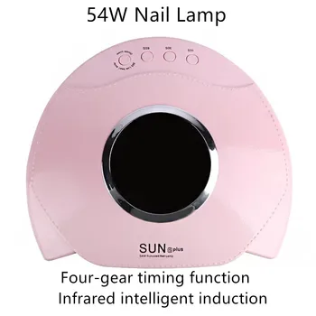 54W Nail Lamp Infrared intelligent induction 27 LED/UV Double light source lamp beads Four-gear timing function 
54W Nail Lamp Infrared intelligent induction 27 LED/UV Double light source lamp beads Four-gear timing function