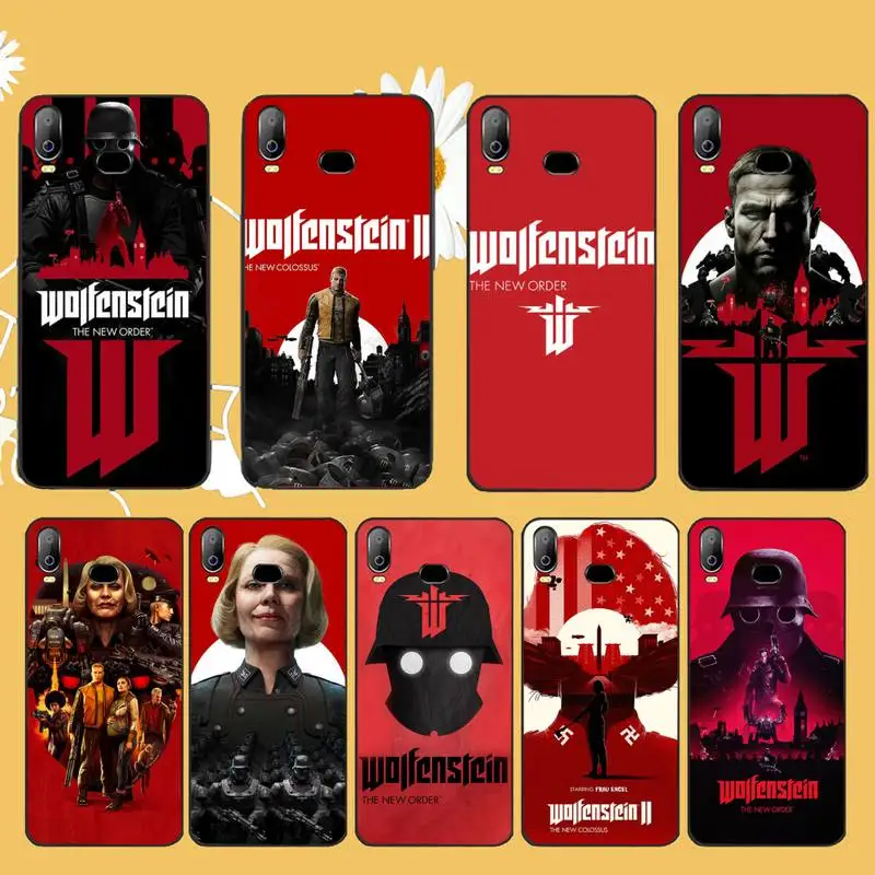 NBDRUICAI Game Wolfenstein 2 The New Colossus Phone Case For Samsung A10 A20 A30 A40 A50 A70 A71 A51 A6 A8 2018 | Мобильные телефоны