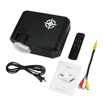 M28 Portable LED Projector 58W LCD Digital AV HD 1080P Projector Multimedia Home Theater Cinema TV Laptops Video Projector
M28 Portable LED Projector 58W LCD Digital AV HD 1080P Projector Multimedia Home Theater Cinema TV Laptops Video Projector