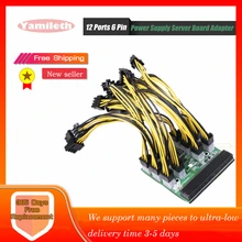 Yamileth 2021 Breakout Board for HP 750W/1200W GPU PSU Power Module Server Card Conversion 6Pin to 8Pin Cable for BTC Mining
Yamileth 2021 Breakout Board for HP 750W/1200W GPU PSU Power Module Server Card Conversion 6Pin to 8Pin Cable for BTC Mining