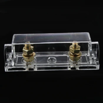 0 /4 / 8 Gauge ANL Fuse Holder Car Audio Refit Gold Plated & 300 AMP Fuses 
0 /4 / 8 Gauge ANL Fuse Holder Car Audio Refit Gold Plated & 300 AMP Fuses