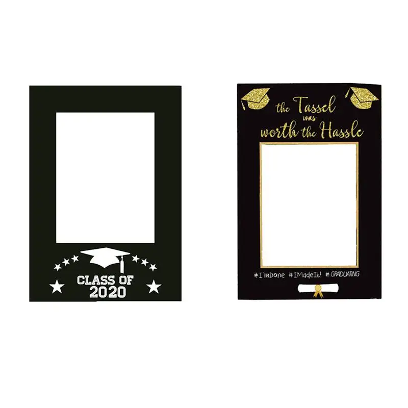 2pcs Photo Frame Paper 2020 Graduation Creative Selfie Frame Photo Frame Photo Prop for Graduation
2pcs Photo Frame Paper 2020 Graduation Creative Selfie Frame Photo Frame Photo Prop for Graduation