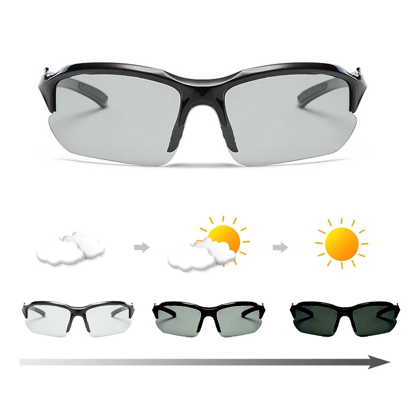 Photochromic Polarized Bicycle Sun Glasses Sport Color-changing Lenses Riding Fishing Cycling Sunglasses Bike Outdoor Goggles
Photochromic Polarized Bicycle Sun Glasses Sport Color-changing Lenses Riding Fishing Cycling Sunglasses Bike Outdoor Goggles