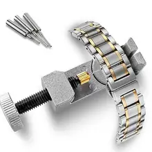 Metal Watch Band Adjuster Bracelet Link Pin Remover Watch Band Repair Tool Kit with 3 Extra Pins Watch Repair Tool Kit Tape Link
Metal Watch Band Adjuster Bracelet Link Pin Remover Watch Band Repair Tool Kit with 3 Extra Pins Watch Repair Tool Kit Tape Link