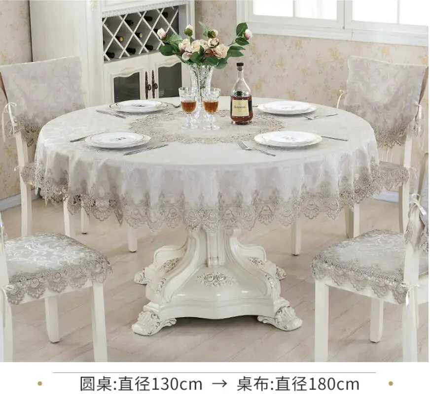 Europe Luxury Embroidered Tablecloth Europe Luxury Embroidered Tablecloth